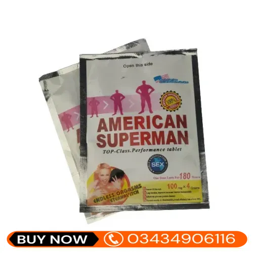 American Superman Tablets In Pakistan