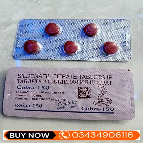 Black Cobra 150mg Tablets in Pakistan
