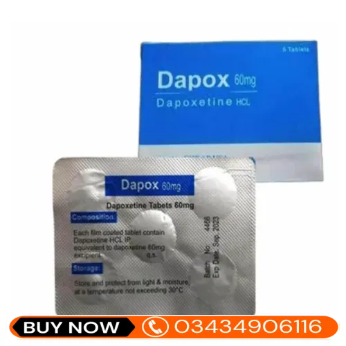 Dapox 60Mg Tablets In Pakistan